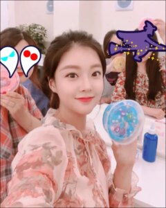 조예진 아나운서 셀카